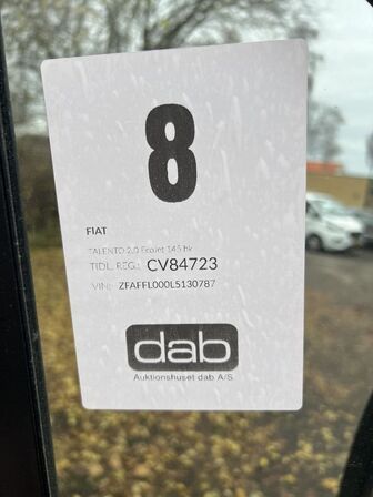 Varebil FIAT TALENTO 2.0 EcoJet 145 hk