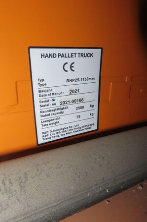 Palleløfter STILL RHP25-1150mm