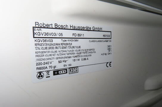 Køle/frys BOSCH KIKGV36M