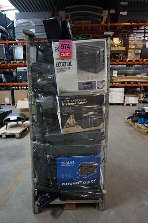 Palletårn med defekt elektronik (MOMSFRI) 