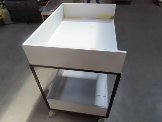 Arbejdsvogn med sider på top