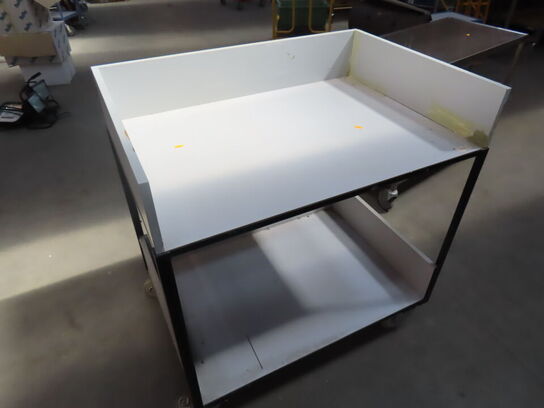 Arbejdsvogn med sider på top