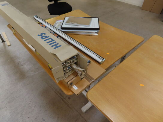 7 stk. Manuelle hæve / sænkebord