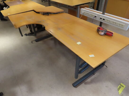 Hæve / sænkebord (220x120/80)