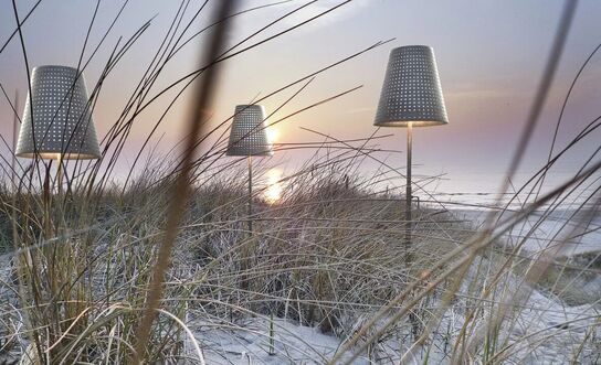 Nordlux fuse udendørs havelampe galvaniseret stål(ubrugt)