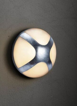 2 stk. nordlux cross 20 udendørs væglampe galvaniseret(ubrugt)