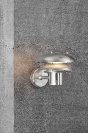 3 stk. nordlux kurnos 20 udendørs væglampe galv(ubrugt)