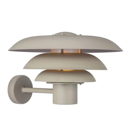 3 stk. nordlux kurnos 35 udendørs væglampe sand(ubrugt)