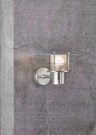 3 stk. nordlux bastia 24 udendørs væglampe galv(ubrugt)