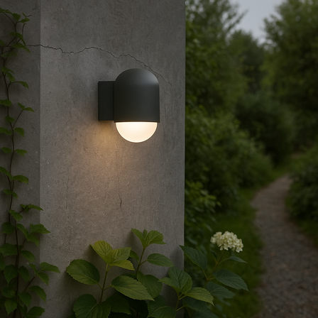 2 stk. nordlux heka udendørs væglampe(ubrugt)