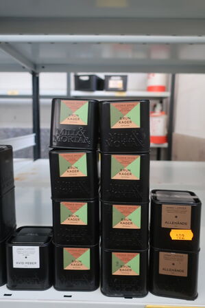 Diverse krydderier MILL&MORTAR