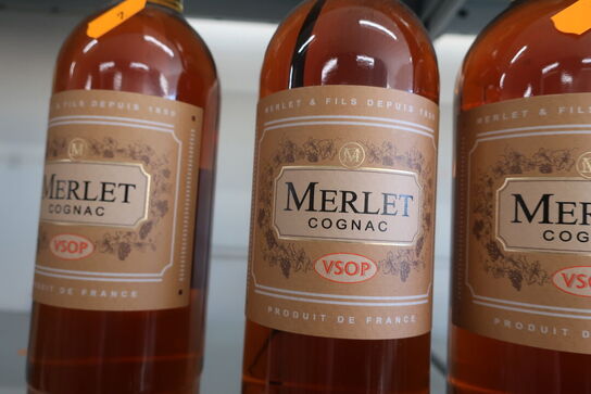 3 fl. Cognac MERLET 