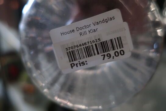 4 stk. vandglas HOUSE DOCTOR 
