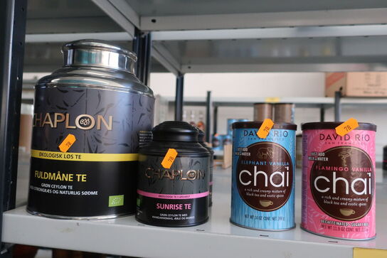 Diverse te CHAPLON og DAVID RIO 