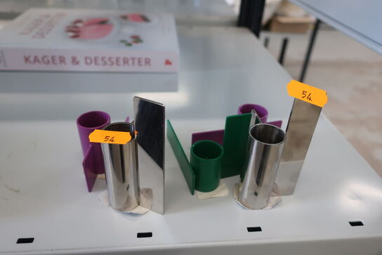 5 stk. lysestager STENCES