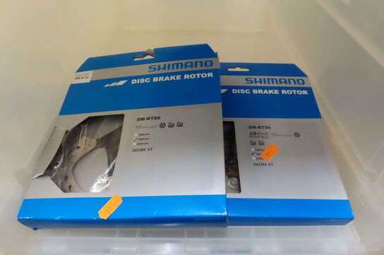 2 stk. Bremseskiver SHIMANO SM-RT86