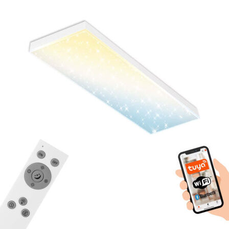 Briloner led-panel med stjernehimmel og smart wifi cct(ubrugt)