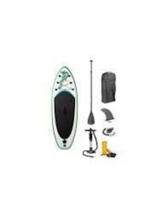 Surftide Seagull Paddleboard 240 cm Hvid/grøn Junior