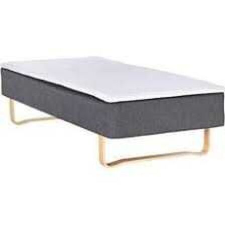 Nordisk Fjer boxmadrasseng med meder og T30 topmadras 140x200 cm