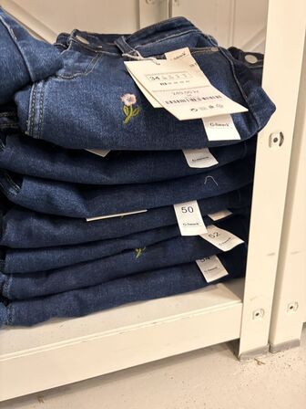 Stort parti dametøj – blandede styles og størrelser SE BILLEDER