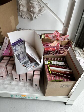 Blandet parti m. Lip gloss, bubble spa mm.