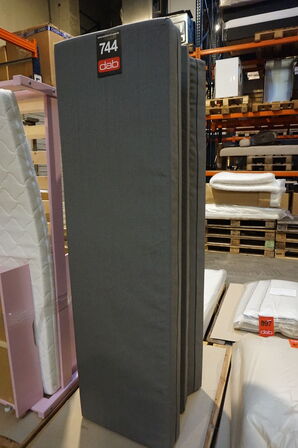 Sleepy mambo triple foldemadras 180x150x12 cm Grå 