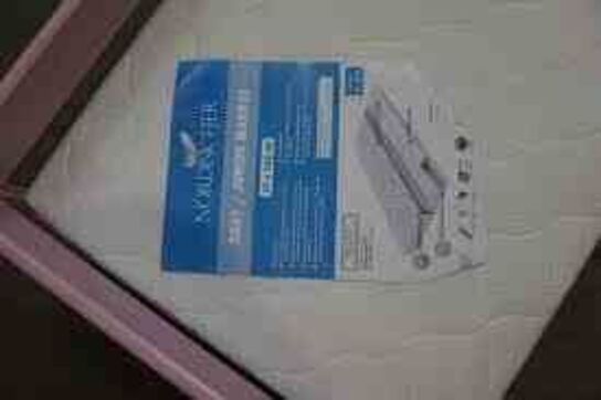 Spiloppe juniorseng med skuffe og madras 70x160 cm Rose 