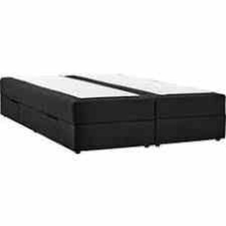 Nordisk fjer B90 seng med opbevaring 180x200 cm Antracit 