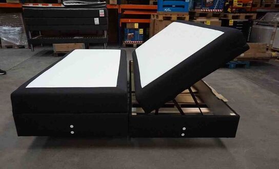 Nordisk fjer B90 seng med opbevaring 180x200 cm Antracit 