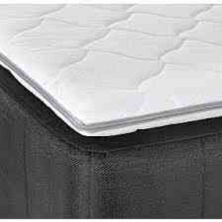 Huma Premium boxmadrasseng 180x200 cm med træben og topmadras 