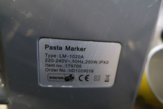 Pastamaskine INTERTEK FUNKTION