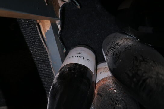 11 flasker rødvin CLOS ST ANTONIN Cotes Du Rhone m.fl.