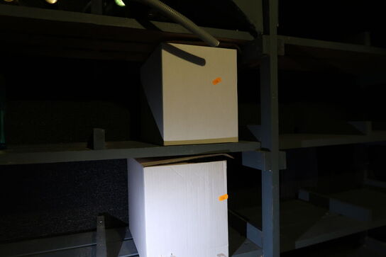 3 stk. kasser med øl/vinglas