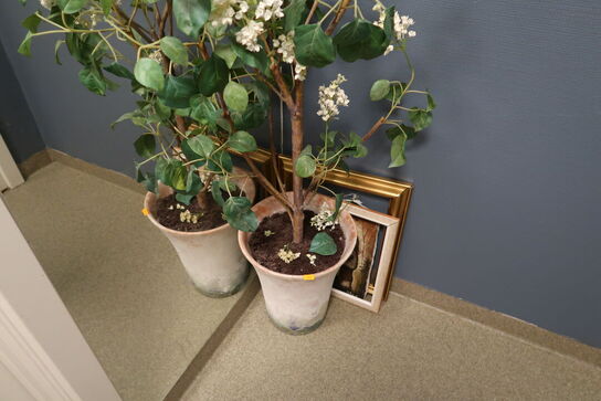 Kunstigplante i krukke