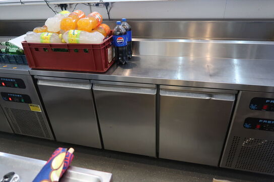 Kølebord FRENOX MPN3-PIZ-R290 med kølevitrine