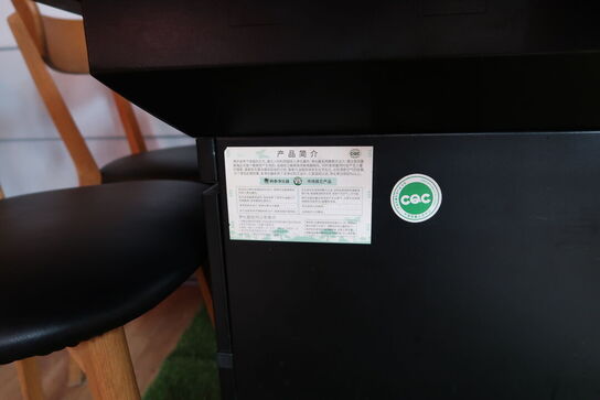 Bord med indbygget grill HNTAI ROASTER med  stk. stole