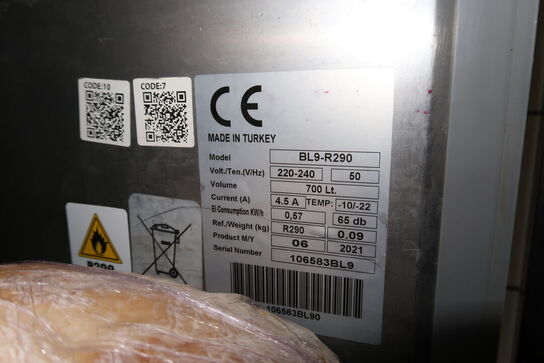 Fryseskab FRENOX BL9-R290 uden indhold