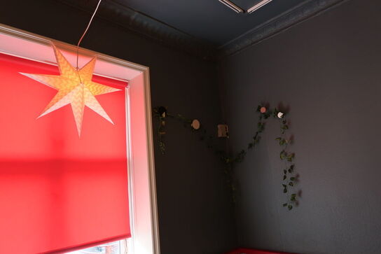 2 stk. plakater, div. Julelys m.m.