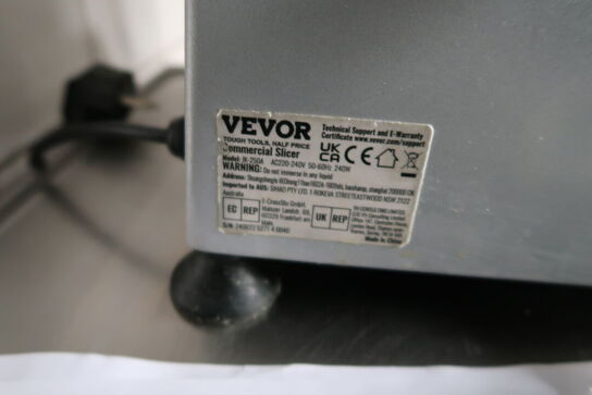 Pålægsmaskine VEVOR Commercial Slicer JK-250A