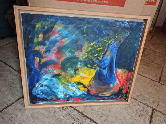 Maleri SIGN. E. V. (ERIK VITCETZ)