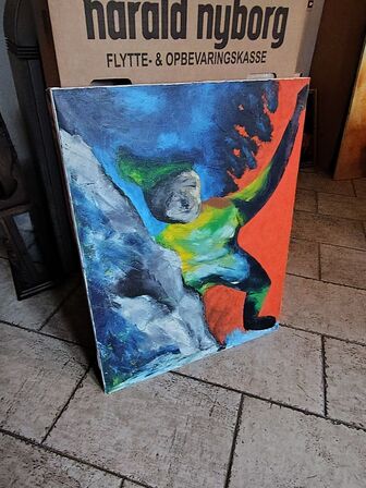 Maleri SIGN. E. V. (ERIK VITCETZ)