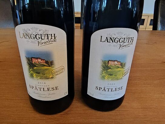 30 fl. Langguth Spätlese.