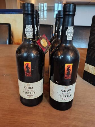 6 fl. Portvin CRUZ  1989