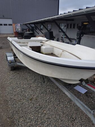 Båd med trailer SEABORNE 445 Classic