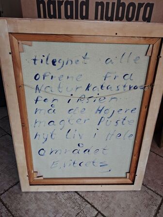 Maleri SIGN. E. V. (ERIK VITCETZ)