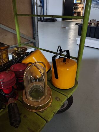 Blandet parti lamper