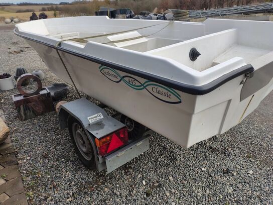 Båd med trailer SEABORNE 445 Classic