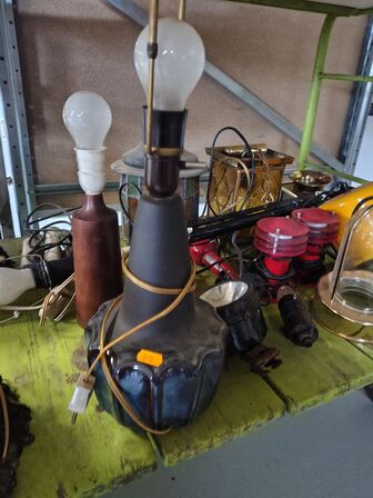 Blandet parti lamper