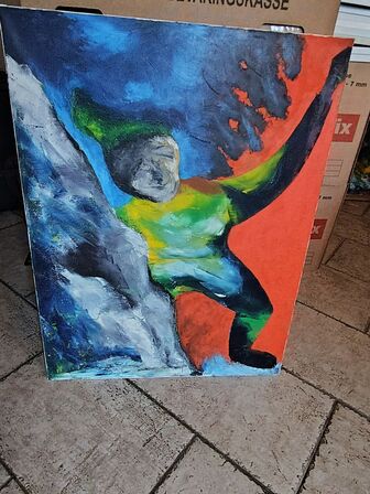 Maleri SIGN. E. V. (ERIK VITCETZ)