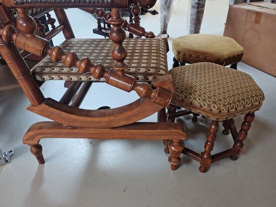 Gyngestol med skamler